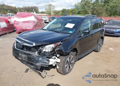 2017 Subaru Forester 2.5I Premium из США, поврежденный, VIN JF2SJAGC4HH422539